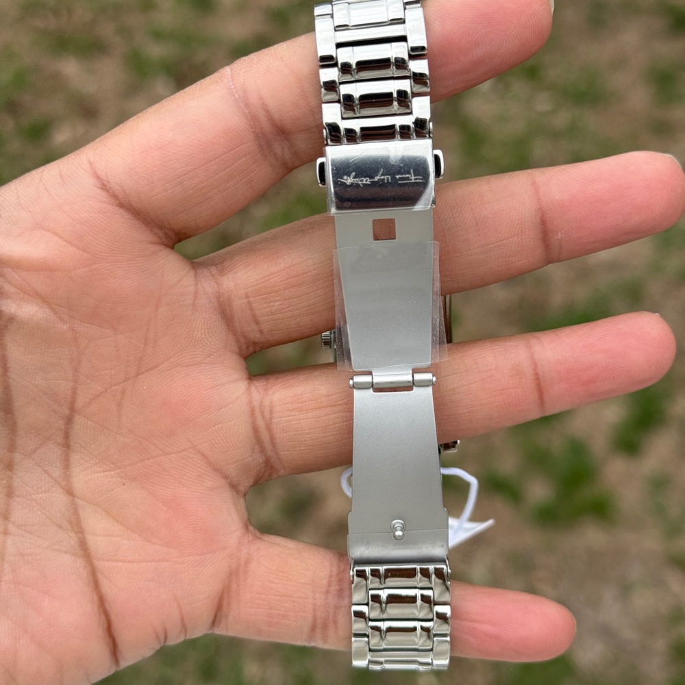 Bulova Frank Lloyd Silver Rectangular Bracelet Wa… - image 10